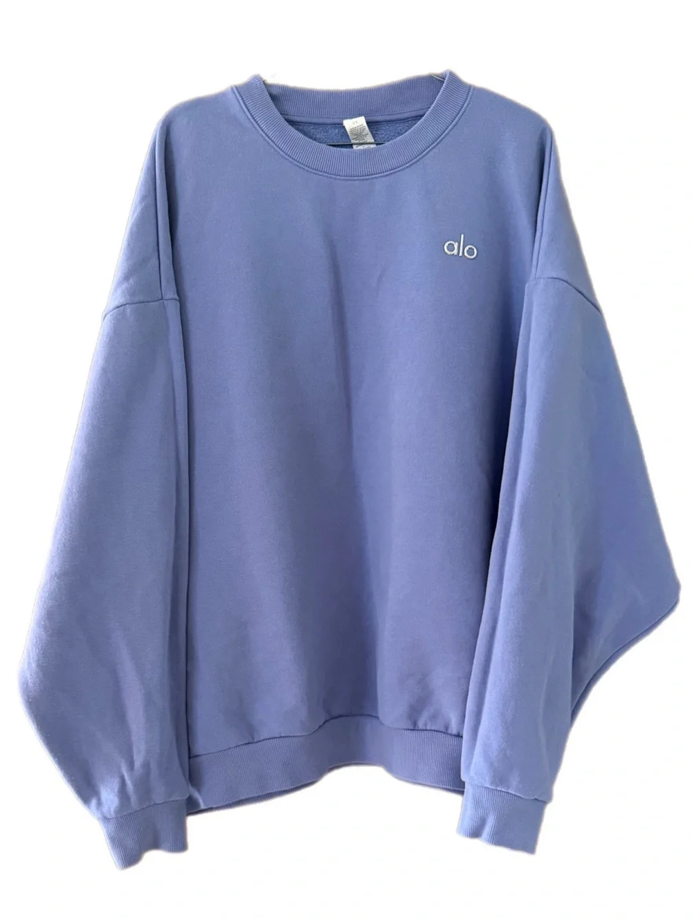 Alo accolade purple/lilac large pullover